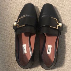 Bally Maelle WOMEN'S CALF LEATHER SLIPPER IN BLACK